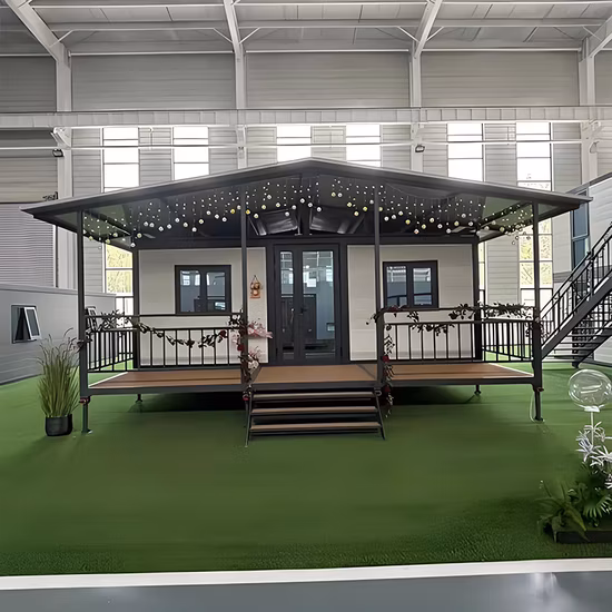 Prefab Modified Module Box Container 40FT Office Living House Prefabricated Building Prefab House