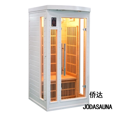 2022 Cabina de sauna de infrarrojos lejanos portátil de madera de moda/Cabina de sauna familiar